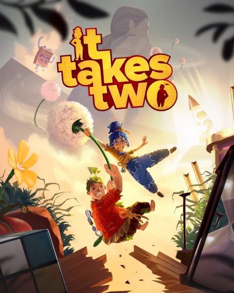 Коди и Мэй из It Takes Two прыгают в саду